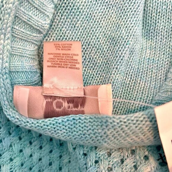 NWT Ann Taylor LOFT Long Sleeve Crew Neck Knit Tunic Sweater Size XL - Picture 5 of 5